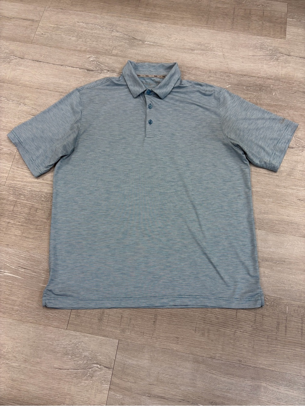Walter Hagen Striped Blue Polo